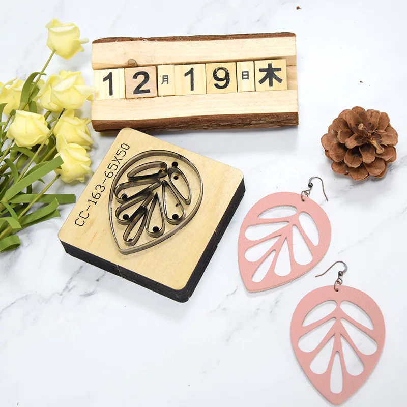 

Cutting Dies Leather Earrings DIY Handmade Wood Cut Mold Punch Tools