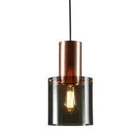 minimalist style postmodern glass pendant lamp italy design bowl dining room bedroom restaurant led lamp fixtures led bulbs iron