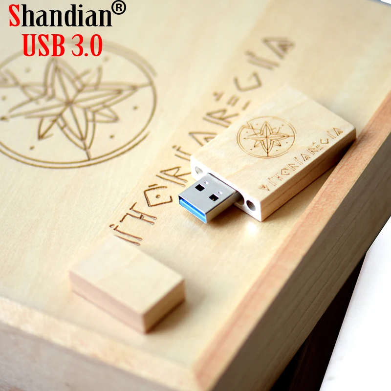 USB-флеш-накопитель SHANDIAN 3 0 в виде кленового фотоальбома 4/16/64 ГБ 170*35 м | Компьютеры и