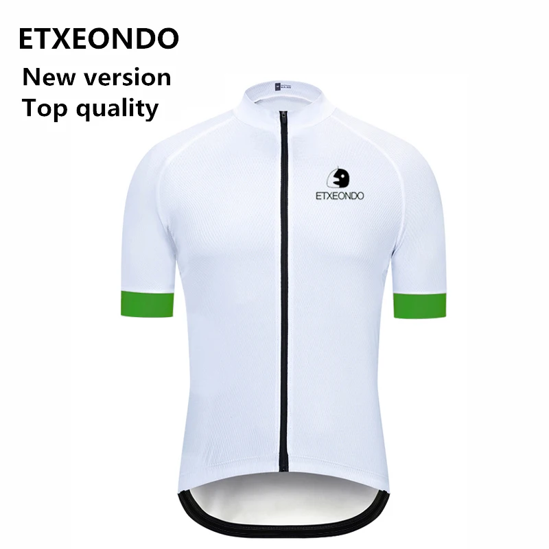 Новая версия! Etxeondo Велоспорт Джерси мужская команда короткий рукав рубашки