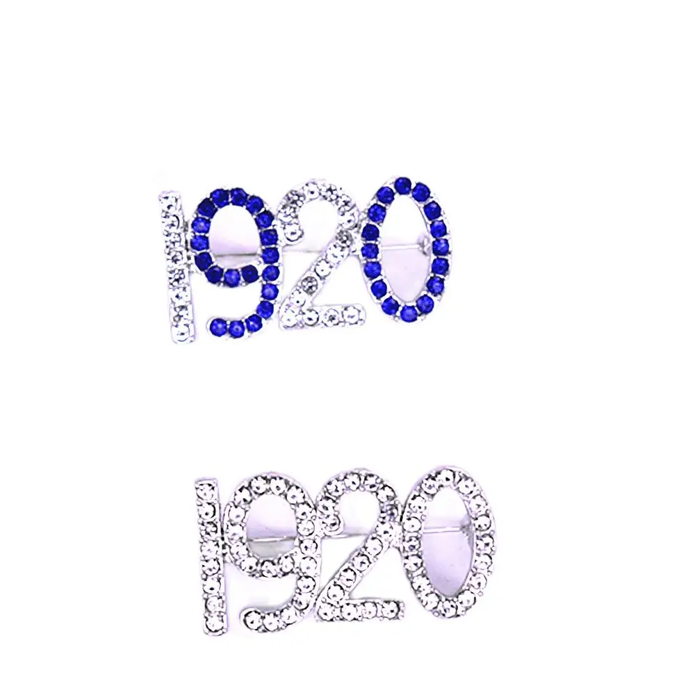 Греческие Буквы с посеребренным покрытием брошь Zeta Phi Beta 1920 | Украшения и