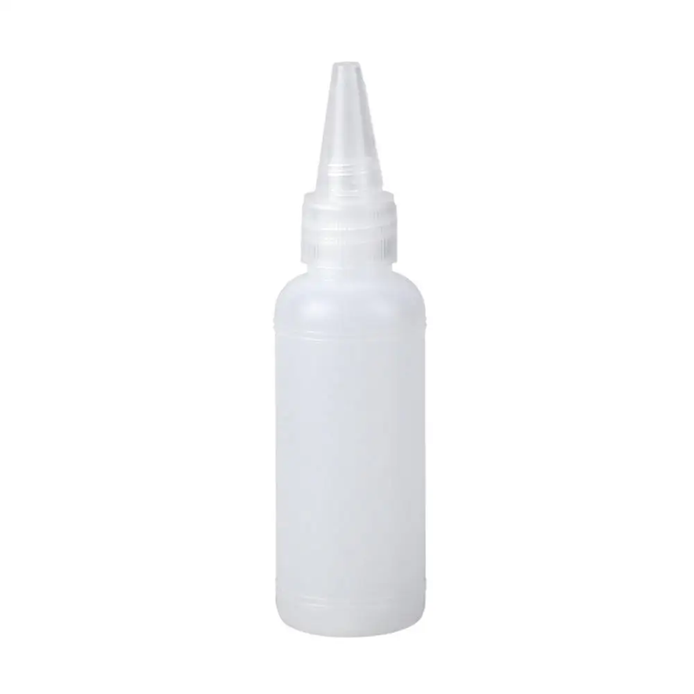 10 шт./лот мл/20ML30ML/50 мл Пустые PE пластиковые бутылки для клея с винтовыми крышками