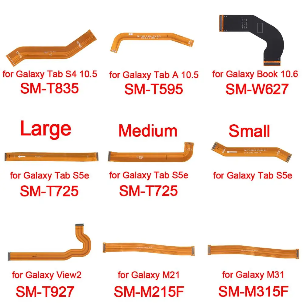 Гибкий кабель для разъема материнской платы Galaxy Tab S4 10 5 Φ/Tab A 5/Φ/Book 6/Φ/Book 6/Φ/Tab
