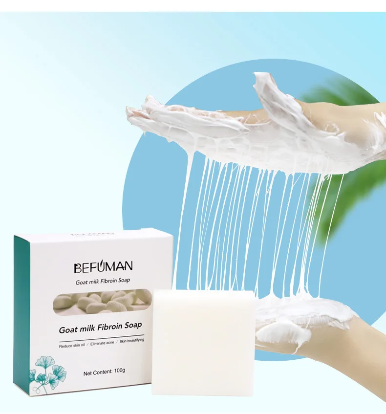 

Hot Selling Bifukuman Net Red Goat Milk Brushed Handmade Soap