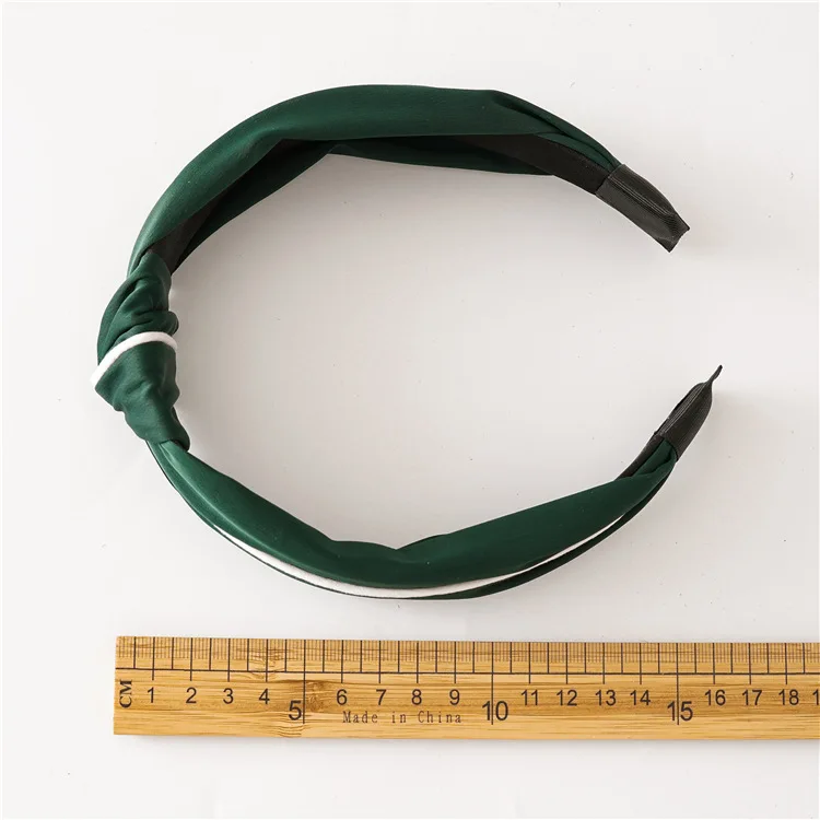 Лидер продаж модные аксессуары для волос широкая серия однотонная тканевая