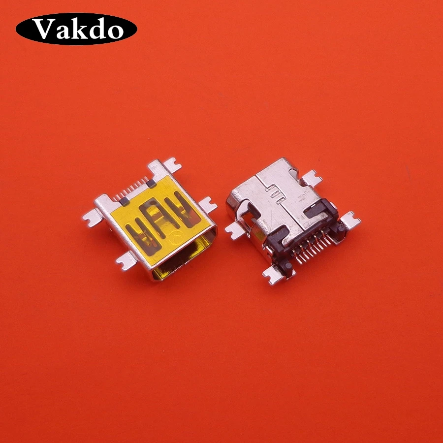 30 шт./лот micro Mini USB Разъем 10 pin 10pin P Женский зарядный порт ЗАМЕНА Запасные части док
