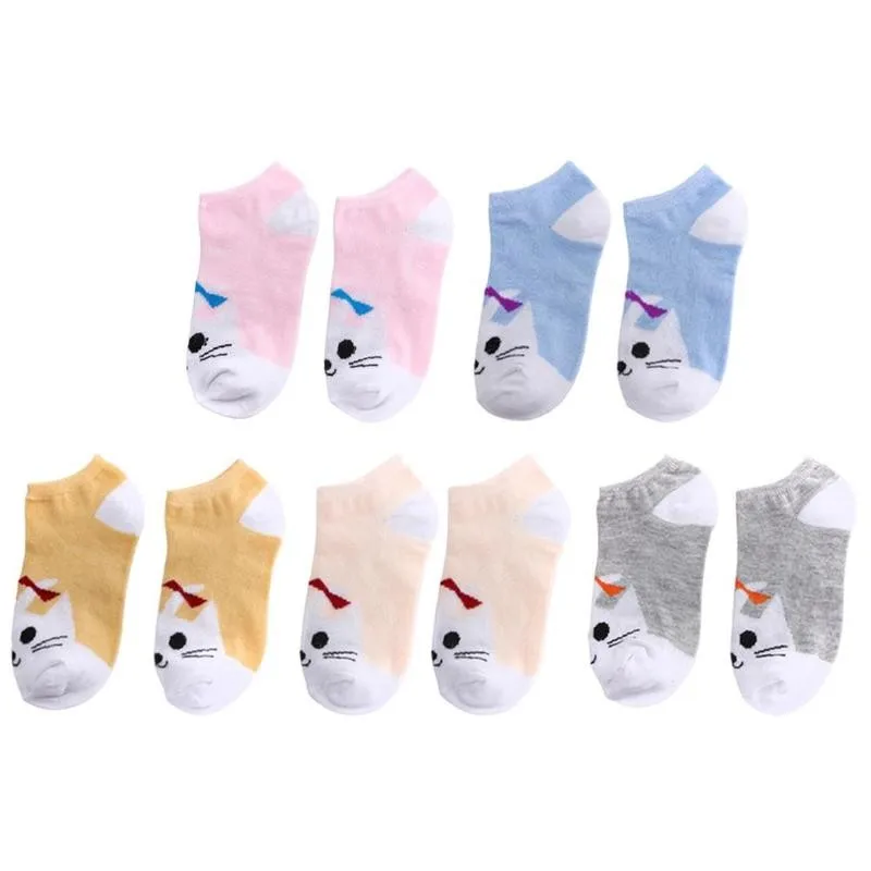 

1 Pair Animal Funny Cotton Socks Women Men Summer Happy Invisible Low Cut Boat Sock Breathable Short Socks Slippers Wholesale