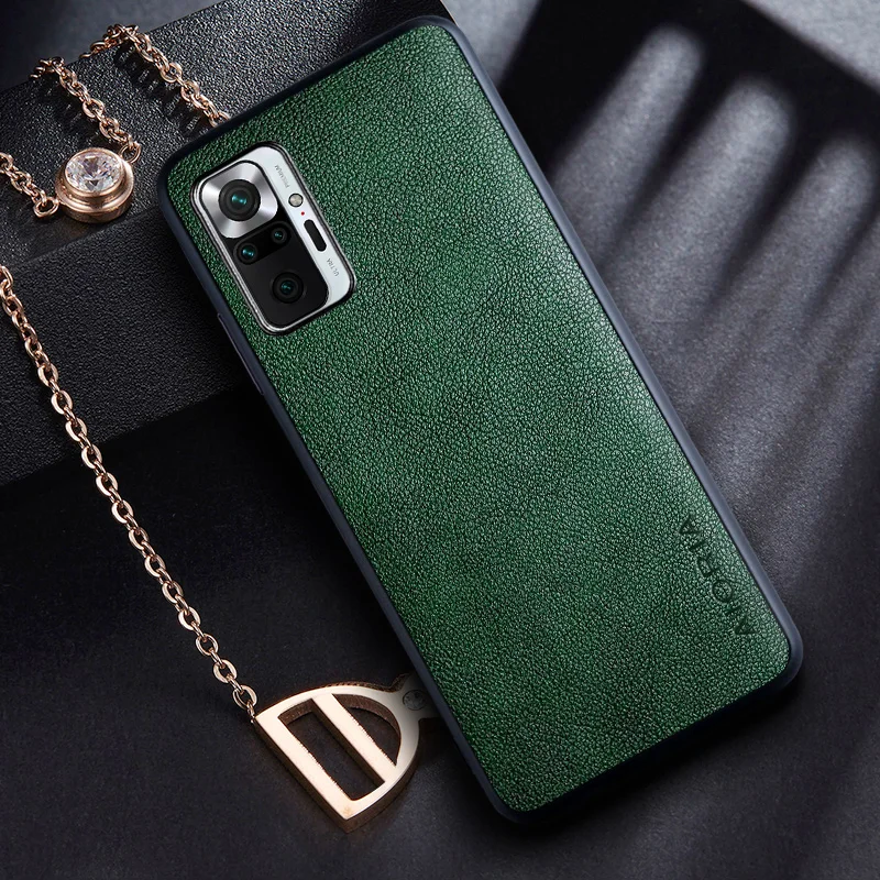 Case for Xiaomi Redmi Note 10 Pro Max Lite 10S 5G 4G coque Retro business PU leather Skin phone cover for Redmi Note 10 pro case