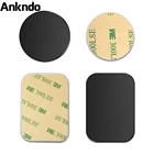 Тонкая металлическая пластина ANKNDO для магнитного держателя телефона, клейкий лист 3 м для подставки для телефона, вспомогательная прокладка, 0,3 мм