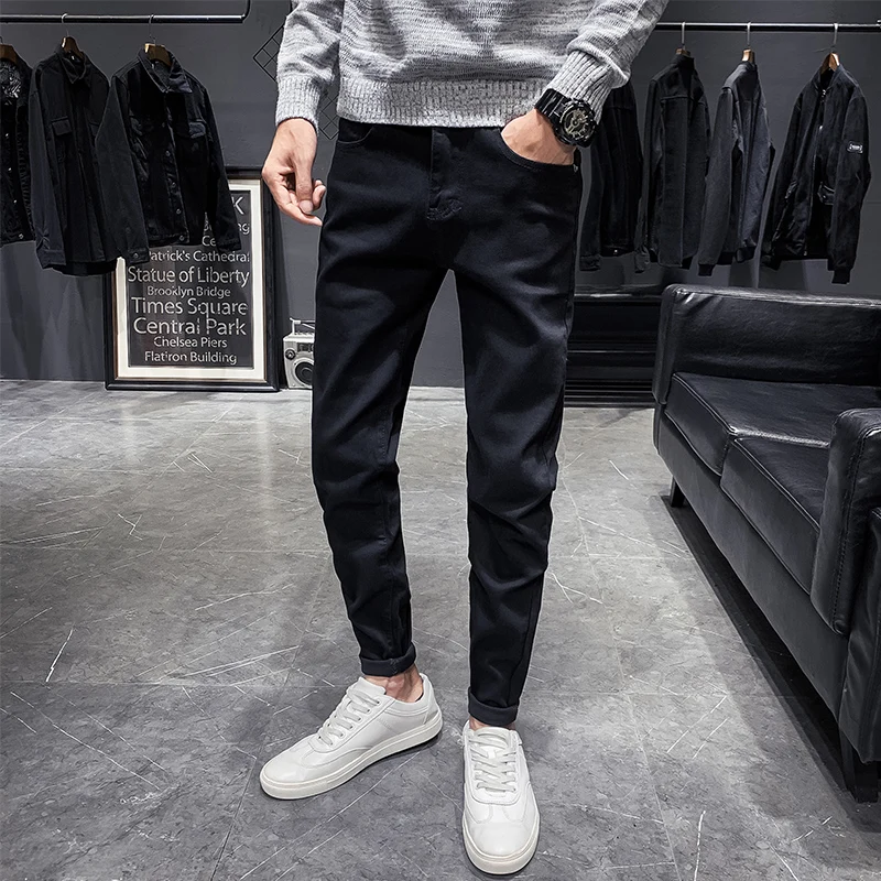 

Для мужчин Классические джинсы Для мужчин джинсы Homme Pantalones Hombre Для мужчин мягкий черный Штаны Masculino Джинсовые комбинезоны Для мужчин s Штаны ...