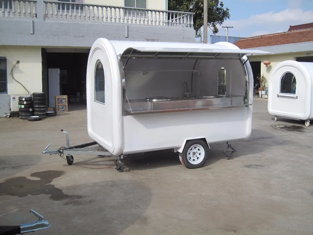 

2.8 m length hot sale mobile food cart with frozen yogurt machine food kiosk