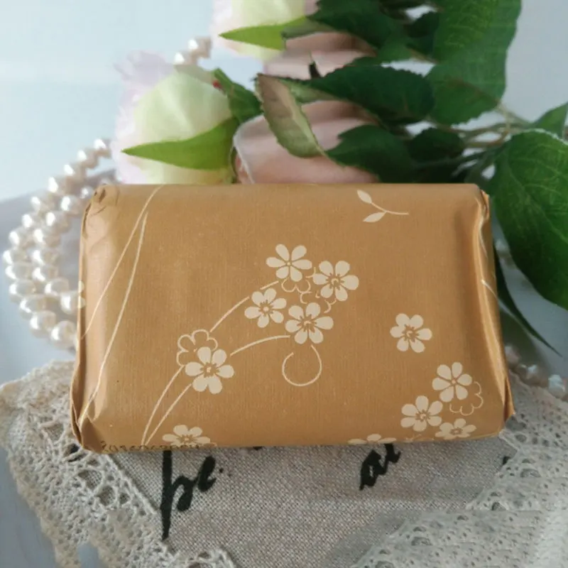 10 шт. 25 г мини мыло пчелы цветок сандалового дерева от акне Ванна удаления клещей