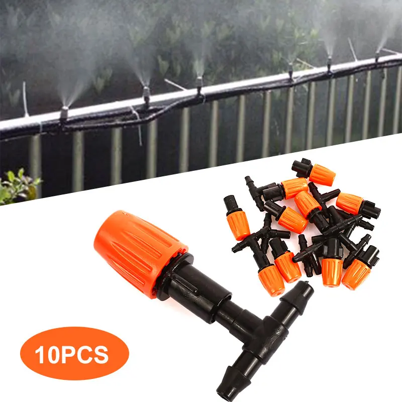 Охлаждение запотевание в горшках распылитель воды полив форсунка 10 шт.