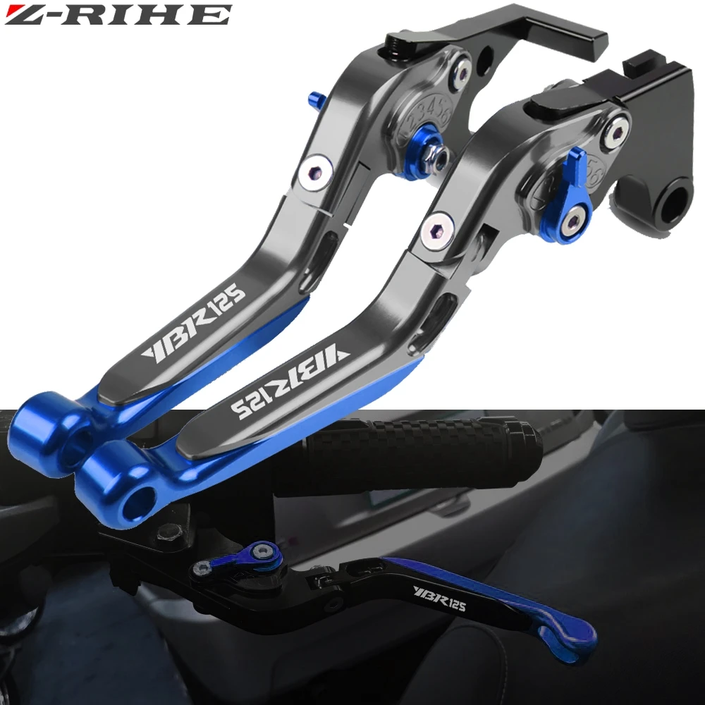 Для YAMAHA YBR125 YBR 125 2005 2014 2013 2012 2011 CNC аксессуары для мотоциклов складные рычаги