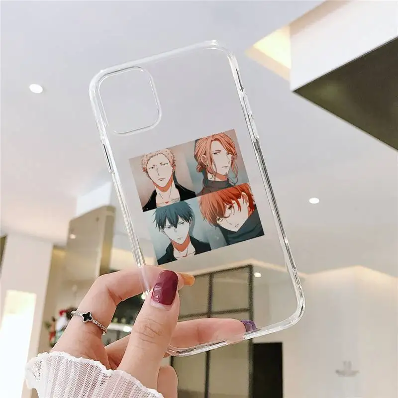 

Given Anime Phone Case Transparent for iPhone 11 12 mini pro XS MAX 8 7 6 6S Plus X 5S SE 2020 XR