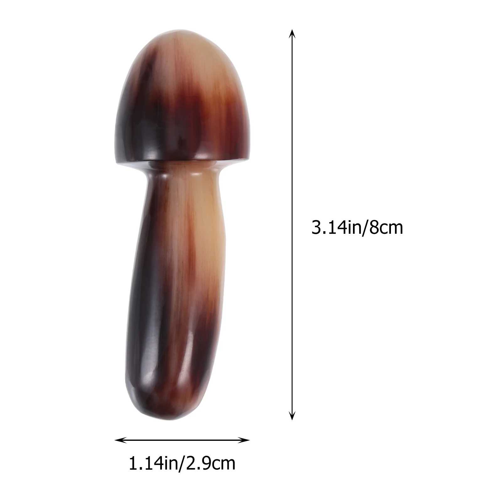 1 шт. с цифрами и рожками на капюшоне Массажная палка выскабливание массажный