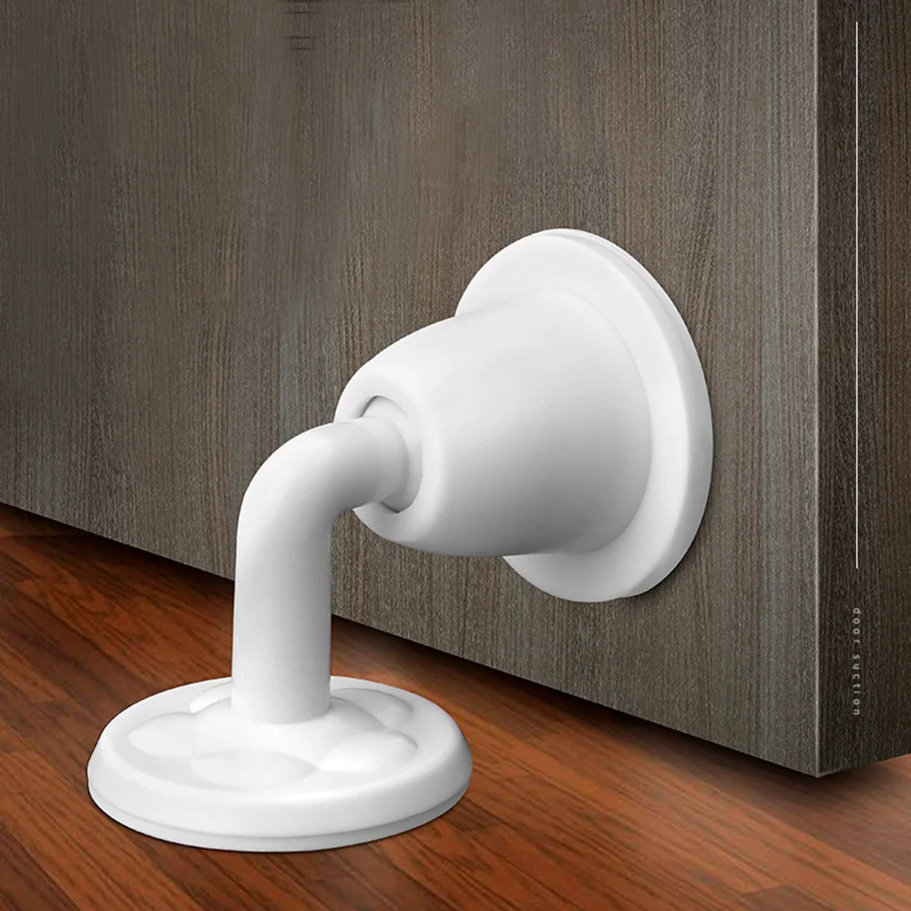 

Silicone Self Adhesive Door Stopper Mute Non-punch Absorption Door Plug Anti-bump Door Holder Gear Gate Resistance Door Stop