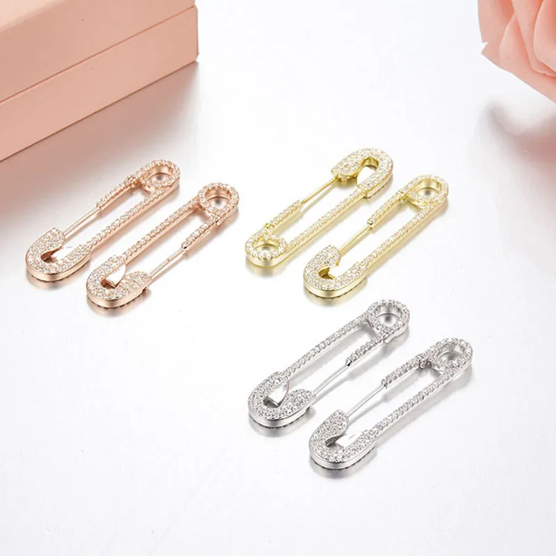 Женские серьги из серебра 925 пробы с фианитом|Серьги-подвески| |