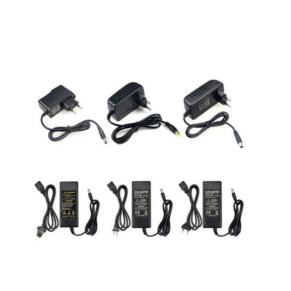 Высококачественный адаптер питания переменного тока 12 В 1 А 2 3 4 а 5 6 8 10 120 24 Вт 36 60 72