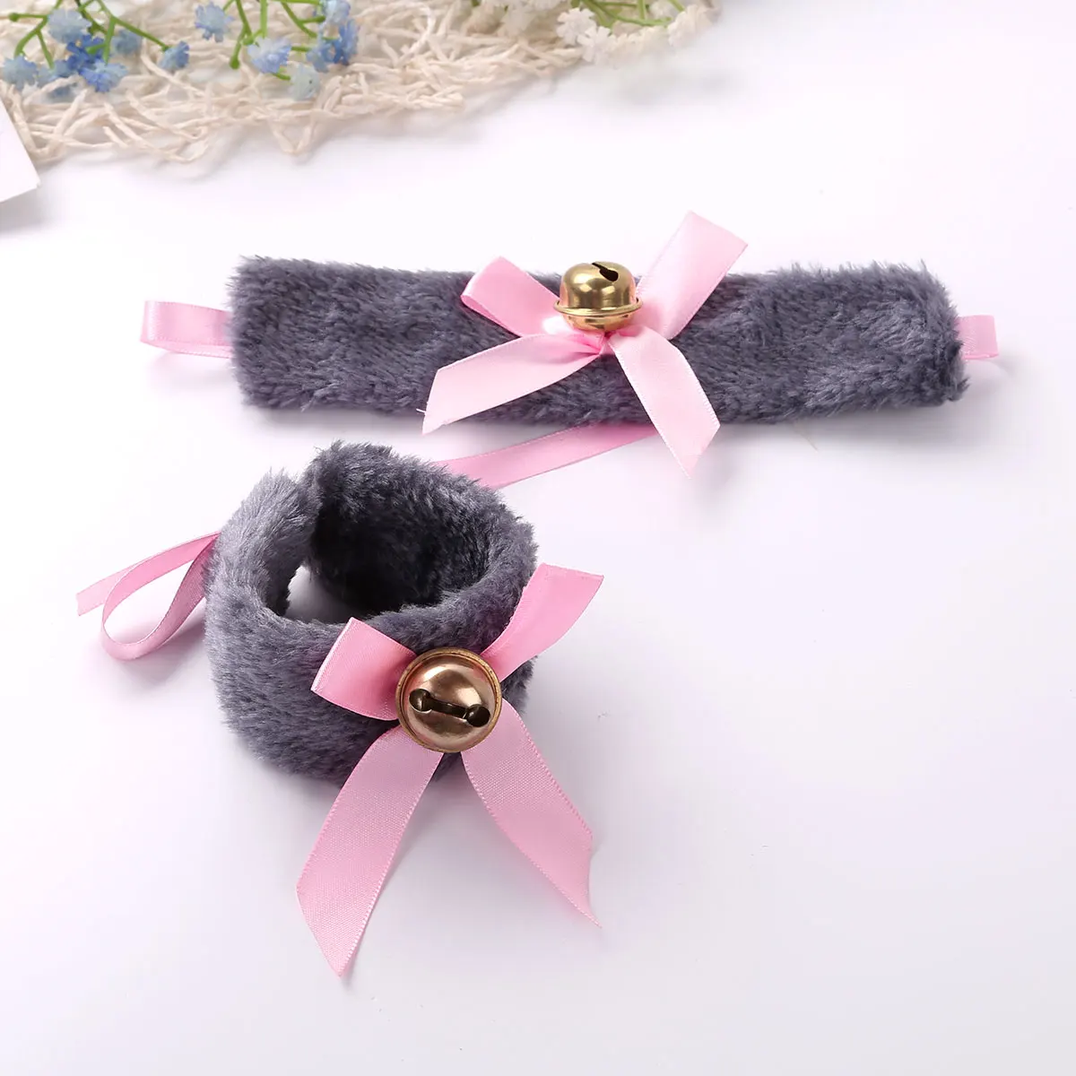 4 шт. обруч для волос с кошачьими ушками и заколками галстуком бабочкой комплект