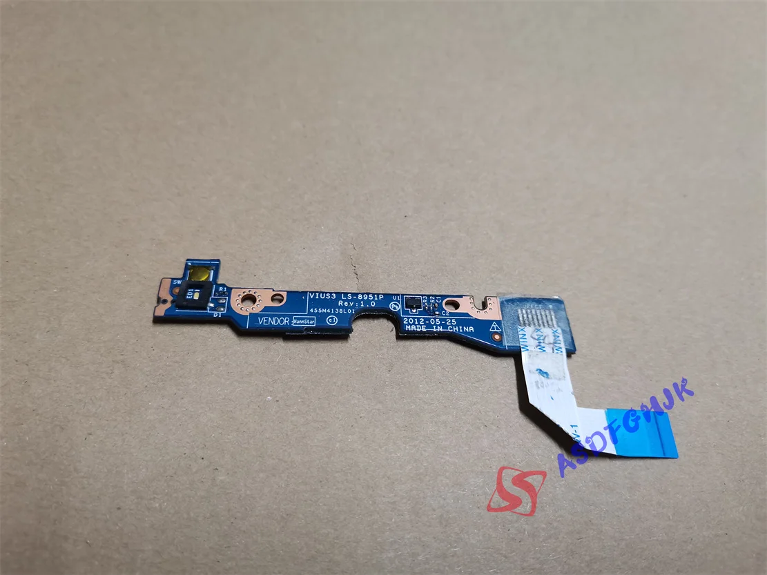 

Материнская плата VIUS3 для Lenovo Ideapad S300 S400, плата переключателя питания TESE OK