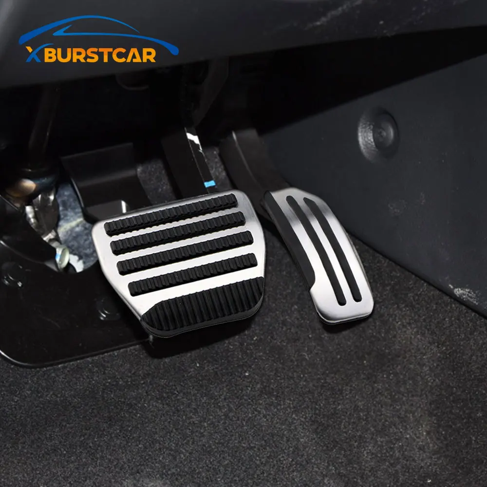Защитная крышка для автомобильных педалей Xburstcar AT MT подходит Nissan Sentra Slyphy Sunny Pulsar