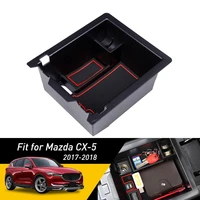 car armrest box storage for mazda cx 5 cx5 2017 2018 2019 kf accessories auto center console organizer container holder box