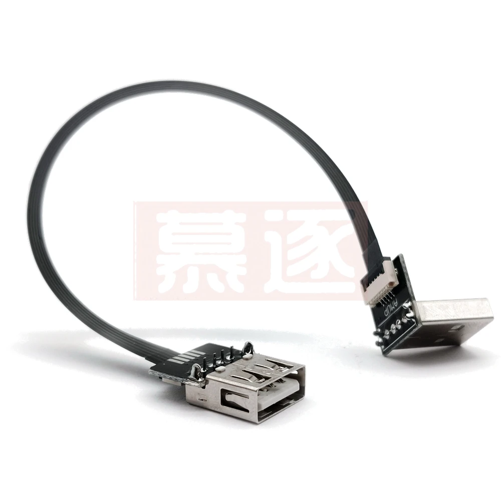 Фото FPC Гибкий Flache USB 2,0 Удлинитель кабеля Draht Daten Übertragung Kabel Super Speed Daten Verlängerung кабель Für Monitor M №3