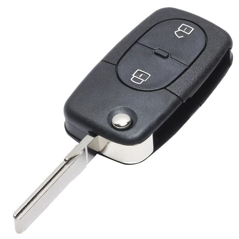 KEYECU 4D0837231R дистанционный ключ-брелок от машины 2 кнопки для AUDI A2 A3 B5 A4 A6 Quattro RS 1997-2002