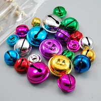 50pcs 20mm mixed color gingle bells diy pets toys handmade crafts ornaments christmas bell decoration