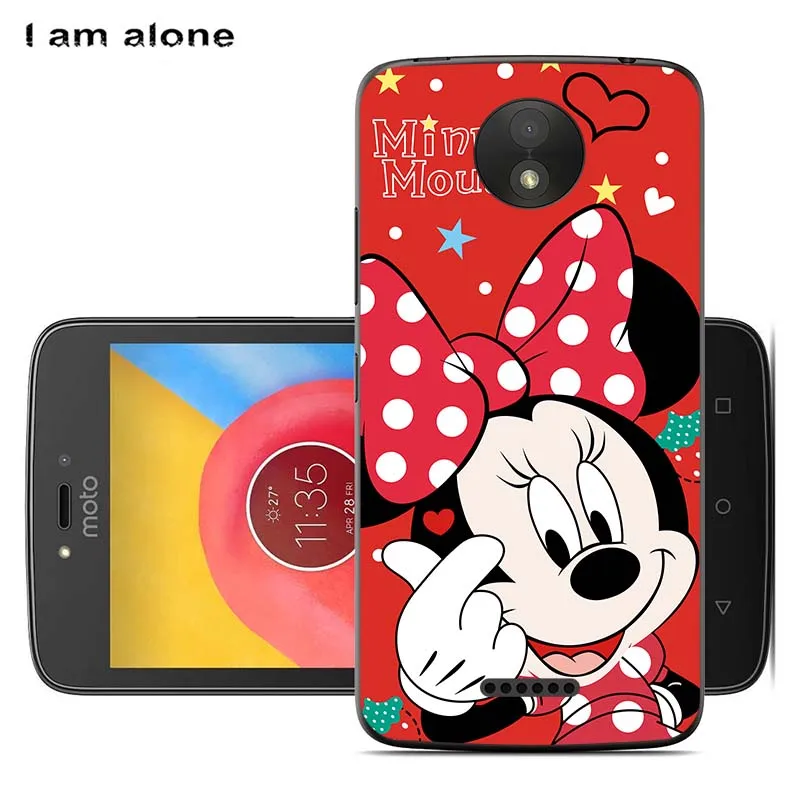 Solf TPU X34 Чехол для телефона чехол для Motorola Moto C Plus 5," мягкий TPU мобильный телефон сумки с принтом героев мультфильмов для Motorola Moto C крышка - Цвет: Solf TPU X34