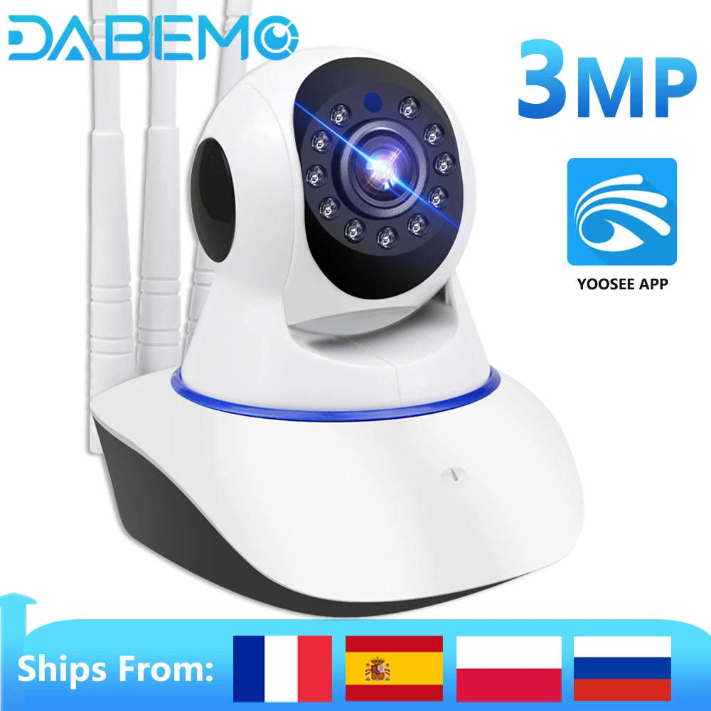 IP-камера Yoosee 3 Мп HD Wi-Fi цветная ночное видение | Безопасность и защита