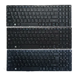 Американскаяанглийскаяиспанская SPнемецкая клавиатура для ноутбука с языками для Acer Aspire 7, задняя фотография