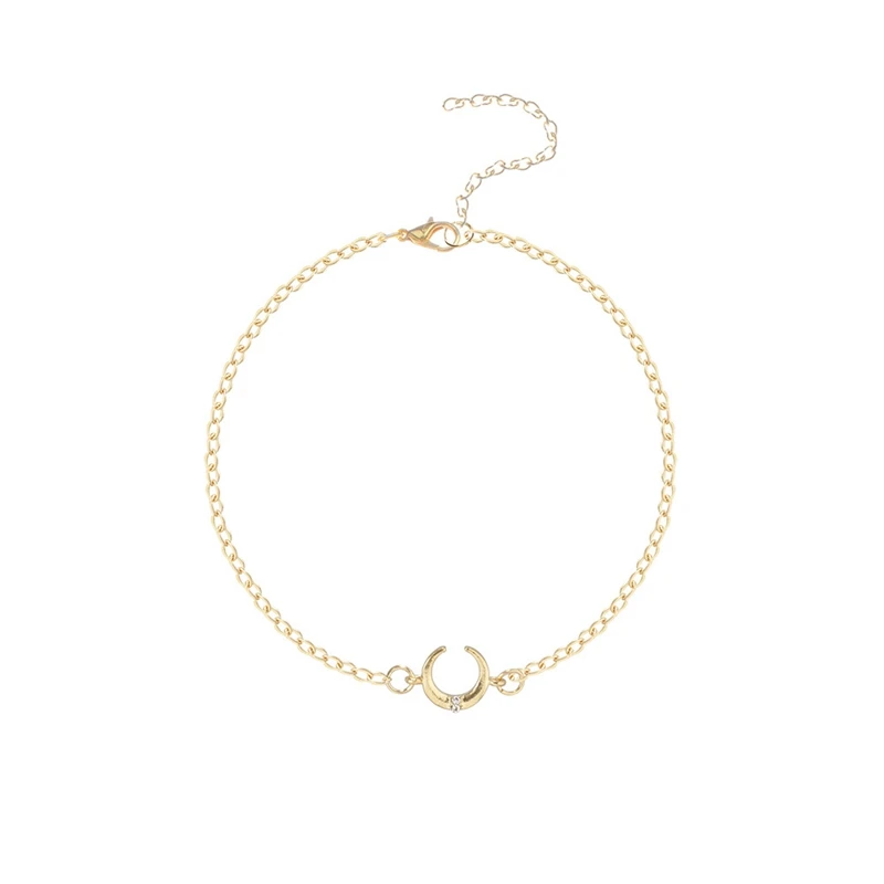 5 шт./компл. простой браслет с перьями солнцем луной Женские Геометрические