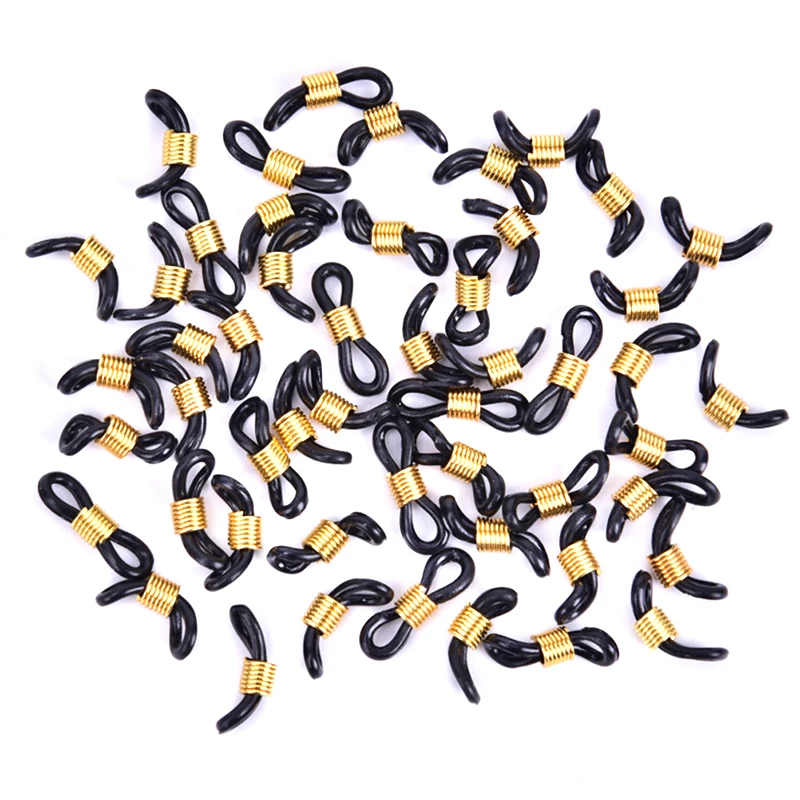 50 шт./лот Нескользящие мягкие резиновые очки держатель цепи оптовые продажи|Очки