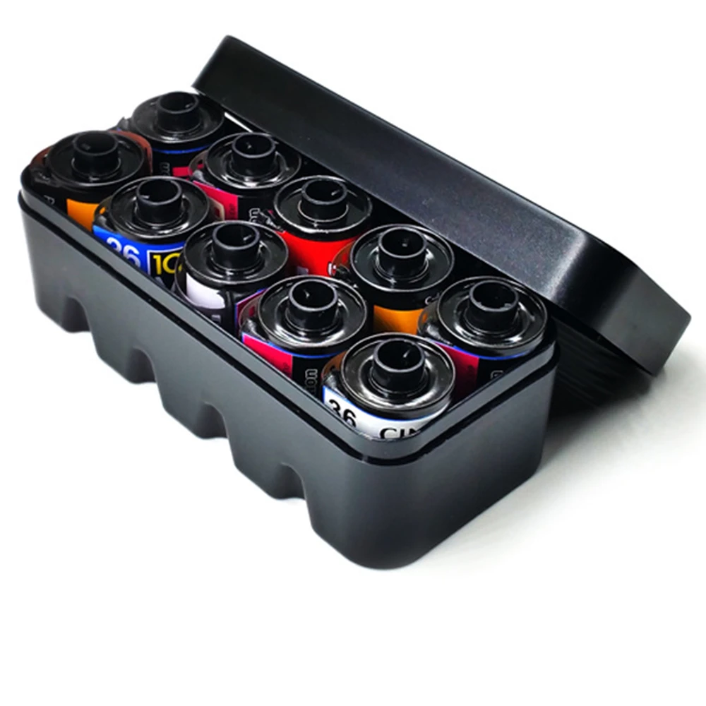 2019 Новый 6 цветов многоформатный жесткий пластиковый чехол для хранения пленки