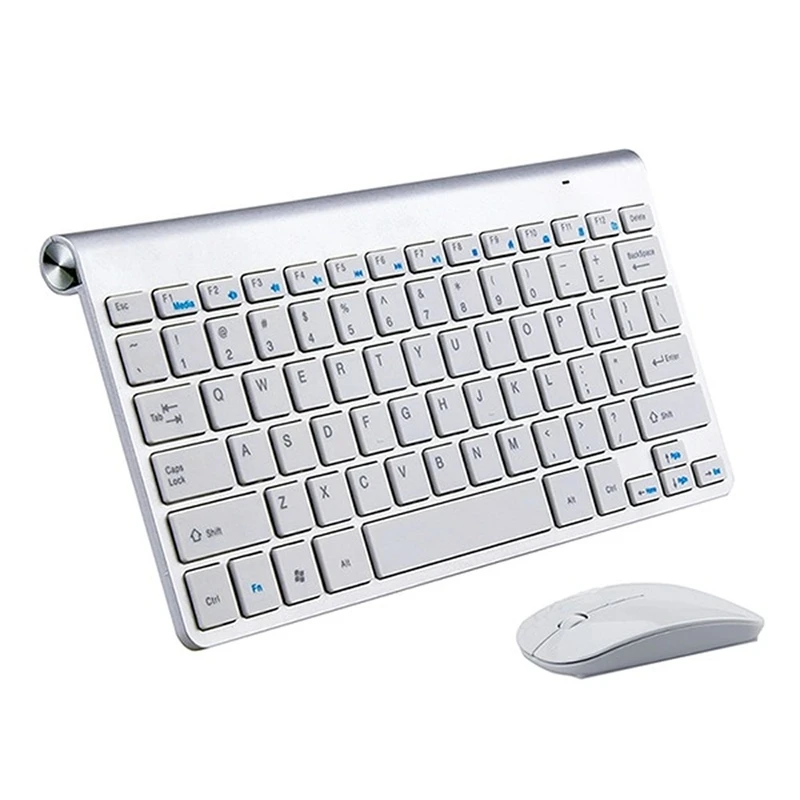 

2.4G Keyboard Mouse Combo Set Multimedia Wireless Keyboard and Mouse For Notebook Laptop Mac Desktop PC TV Office Supplies