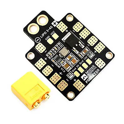 Matek System PDB XT60 W/BEC 5V и 12V 2oz Медный для радиоуправляемого вертолета FPV Quadcopter