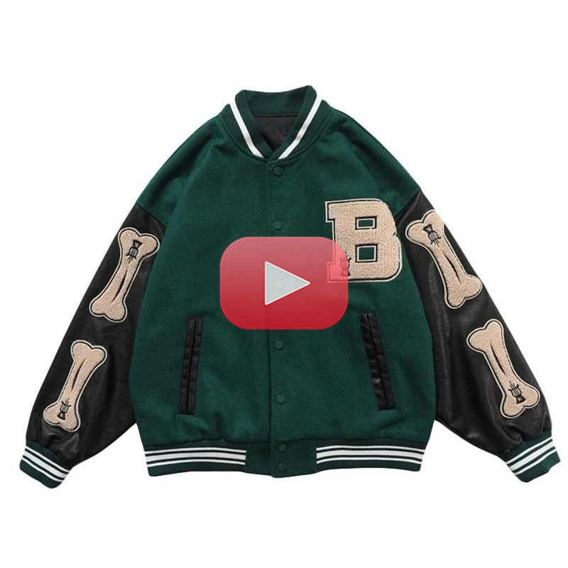 

Harajuku Bomber Jackets Women Coat Men's Couple Baseball Jacket 2021 Autumn Unisex Boyfriend Style Varsity Hiphop Streetwear