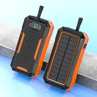 15w fast qi wireless charger solar power bank 50000mah 22 5w fast charging powerbank for iphone 13 samsung s21 xiaomi poverbank