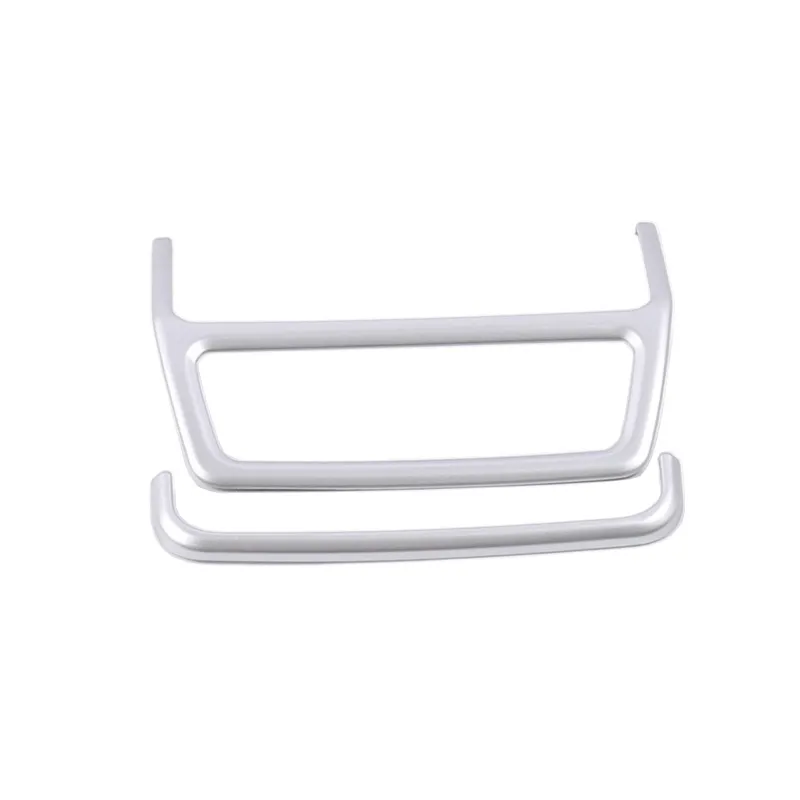 

For Skoda Kodiaq Karoq GT Chrome rear air outlet cover interior mouldings armrest conditioning vent frame sticker accessories
