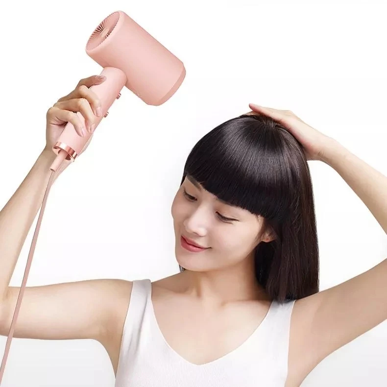 Xiaomi zhiбаи HL312 мини Анион Фен портативный быстросохнущие инструменты для волос 2 скорости контроль температуры фен для путешествий