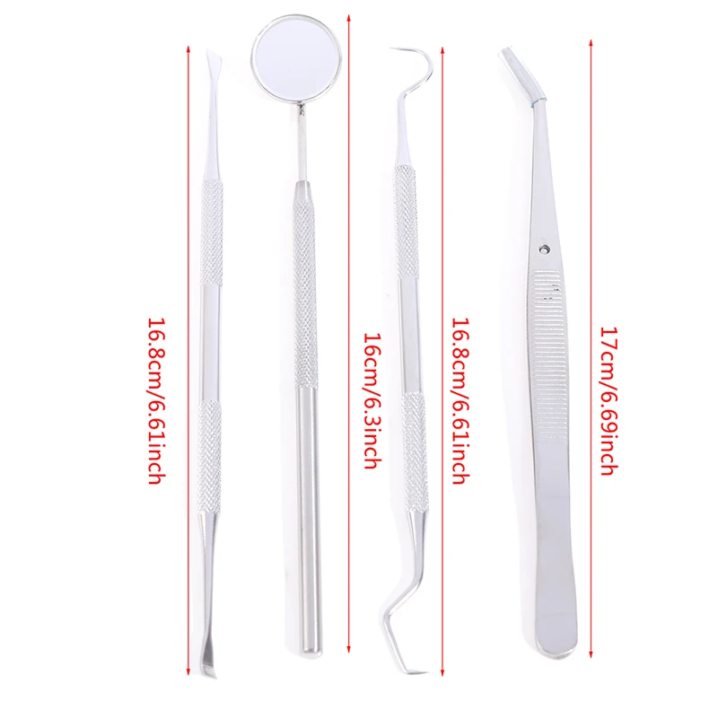 

1 Set Dental Pick & Mirror Tools Sculpture Instrument Double End Oral Kit Tooth For Oral Care New