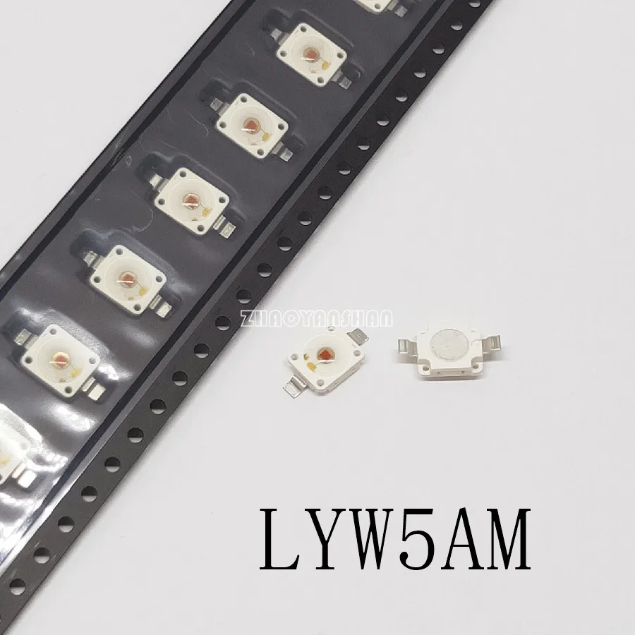 200 шт. X LYW5AM LY W5AM 3 Вт 6070 желтый светодиод высокой мощности SMD Бесплатная