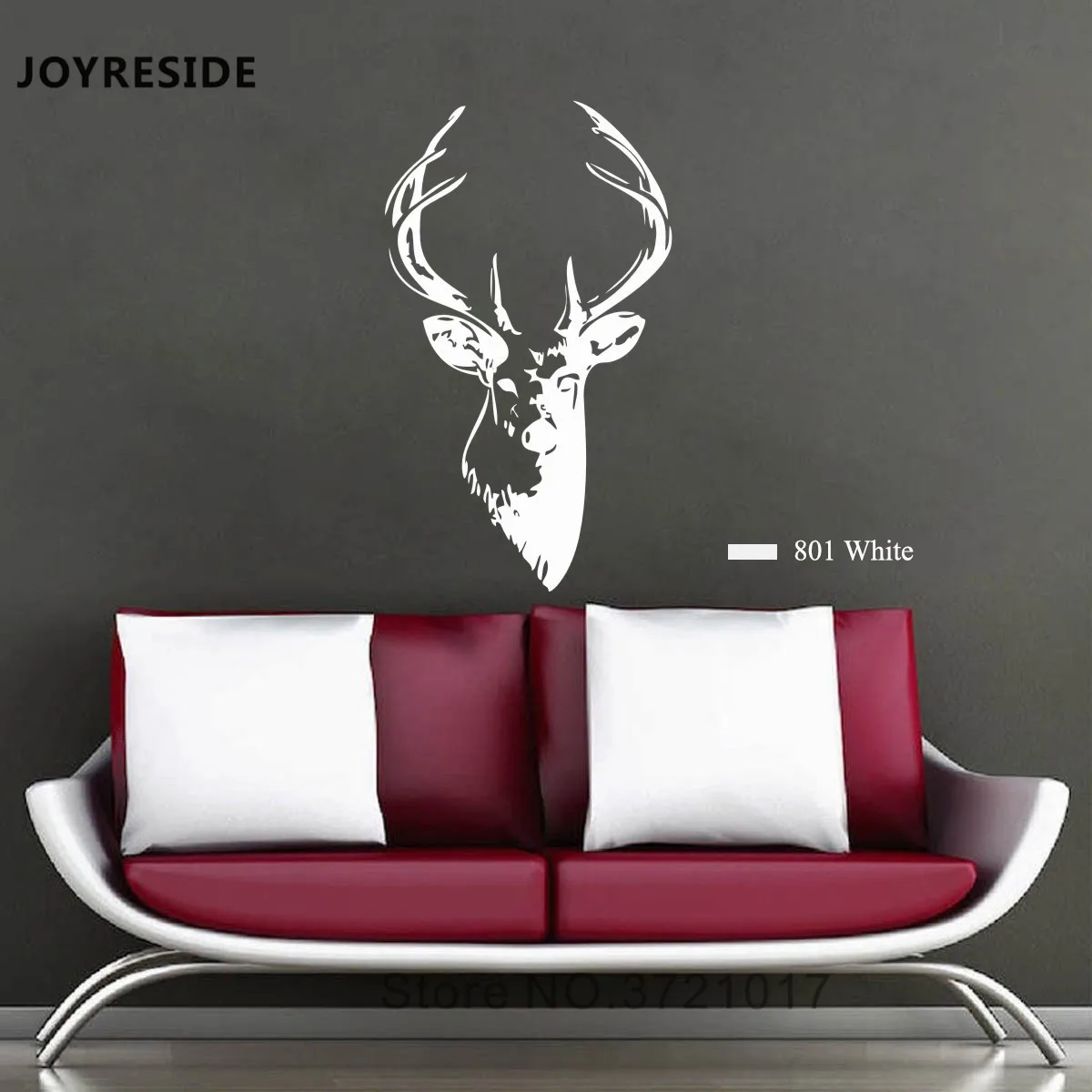 Виниловая наклейка на стену с животными A303 | Дом и сад