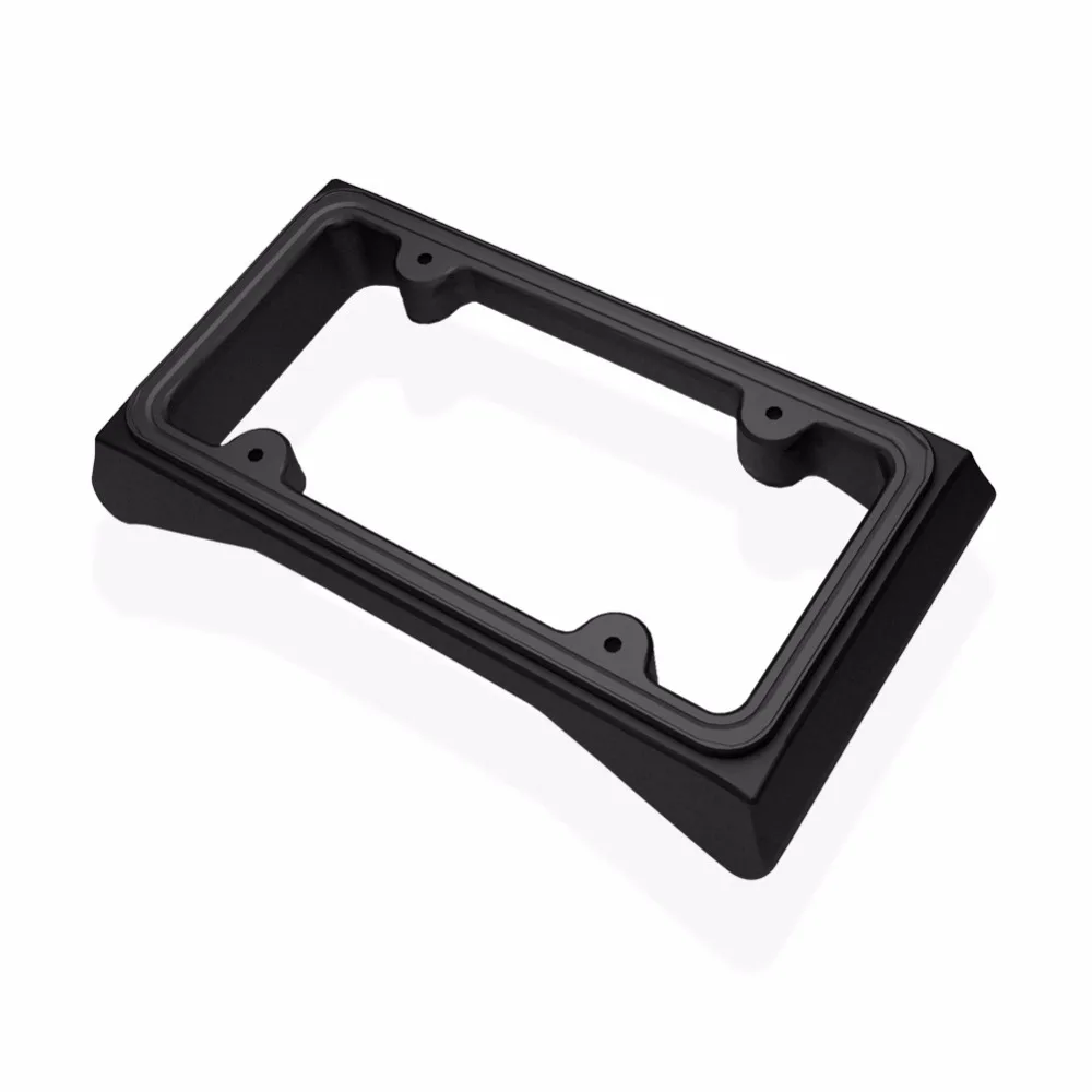 Автомобильный протектор для номерного знака CHIZIYO черный защитный бампер