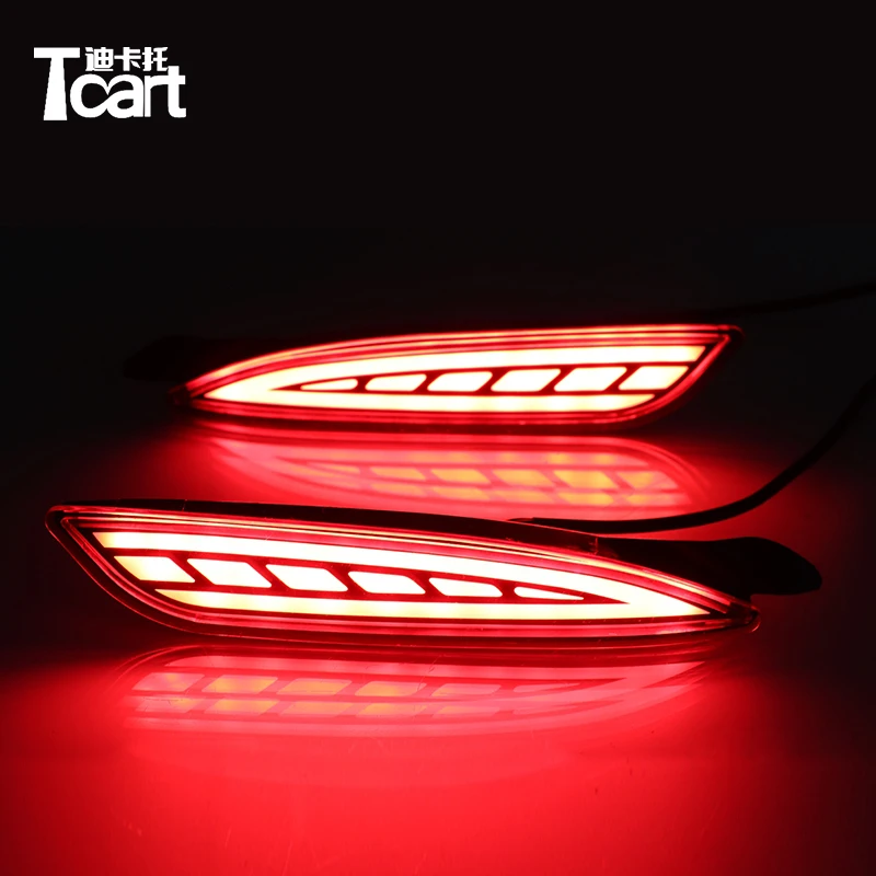 

Tcart For Mazda 3 axela 2019 2020 2021 Led Tail Lights Rear Bumper Driving Braking Turning Signal Lamp 12V ABS Waterproof