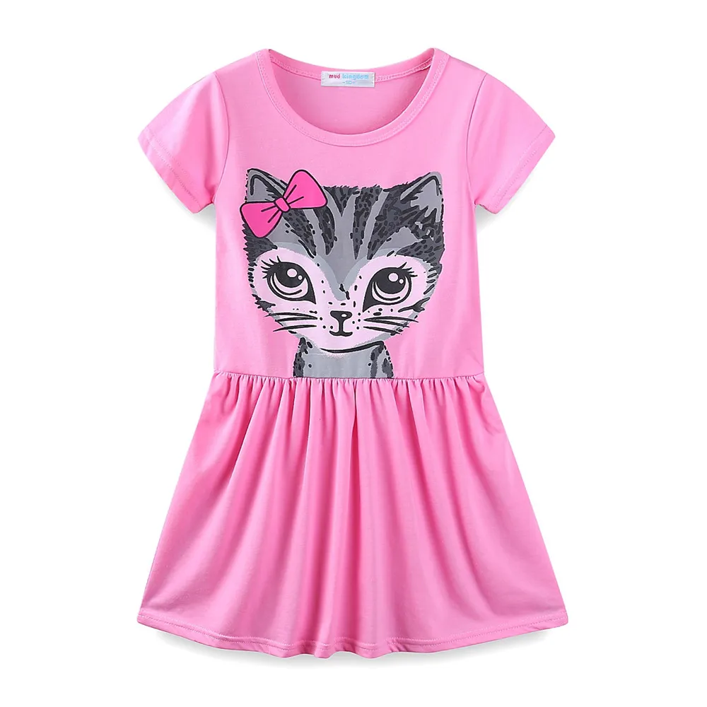 Детское летнее платье с коротким рукавом | Детская одежда и обувь