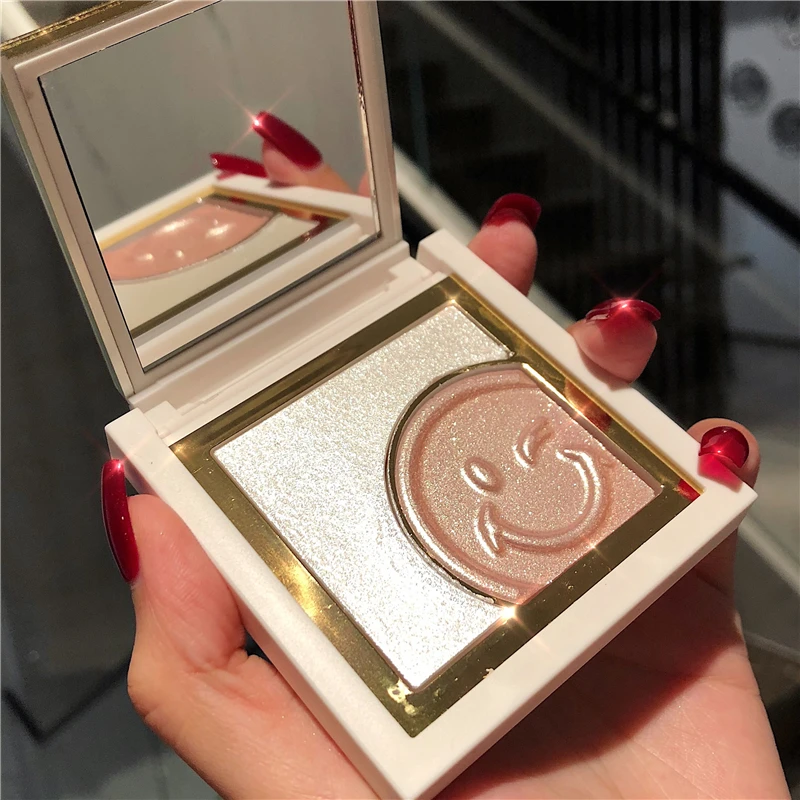 

1pc New Arrival Highlighter Face Make Up Bronzer Iluminador Shimmer Glitter High Lighter Face Contouring Bronzers Face Cosmetics