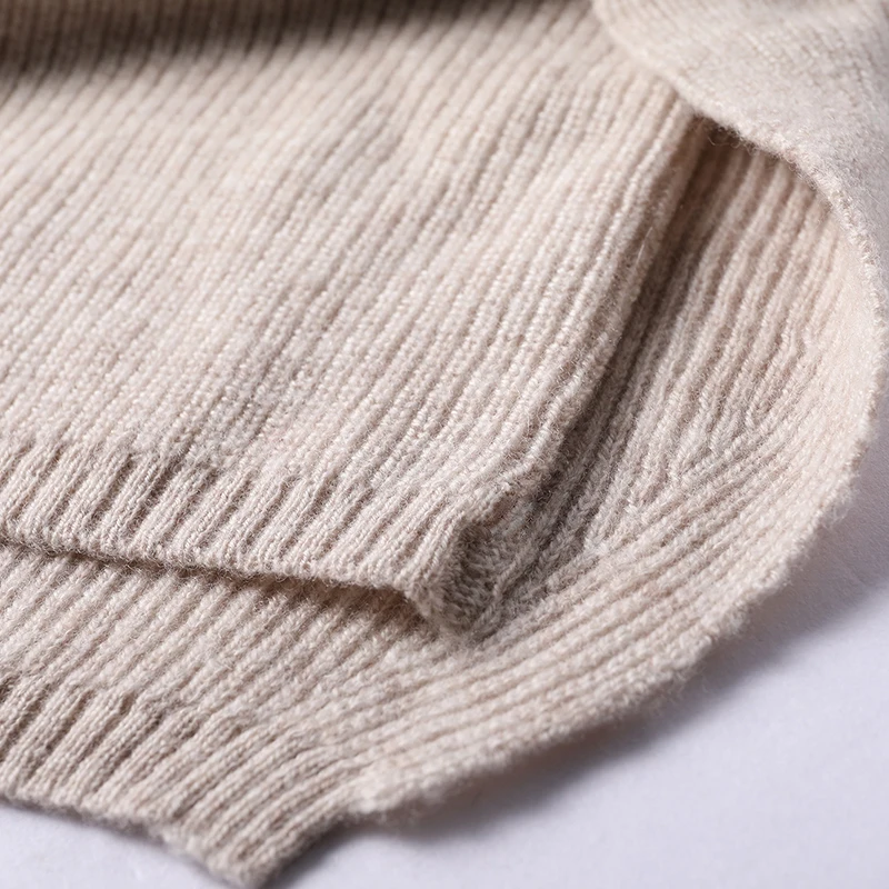 

Autumn Women's 100% Pure Wool Sweater Knitted Vest Both Sides Split Sweater Vest Waistcoat Female O-neck Sleeveless Pullovers